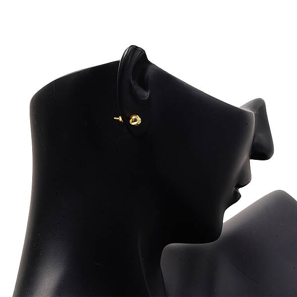 6mm 14 Ayar Altın Top Küpe - RÜYA KUYUMCULUK (1)