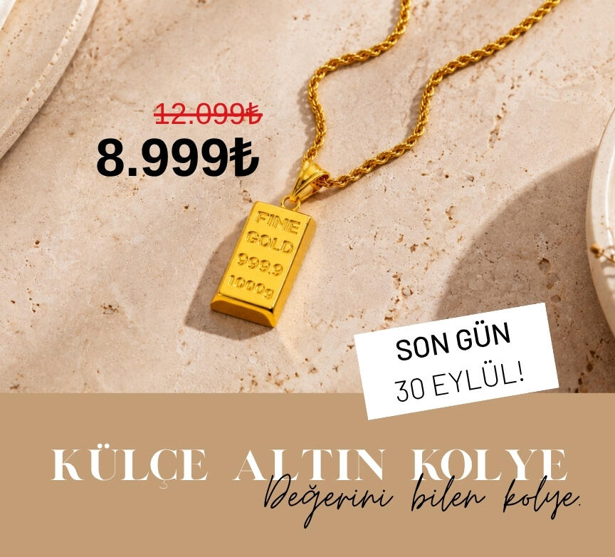 Külce-altin-kolye