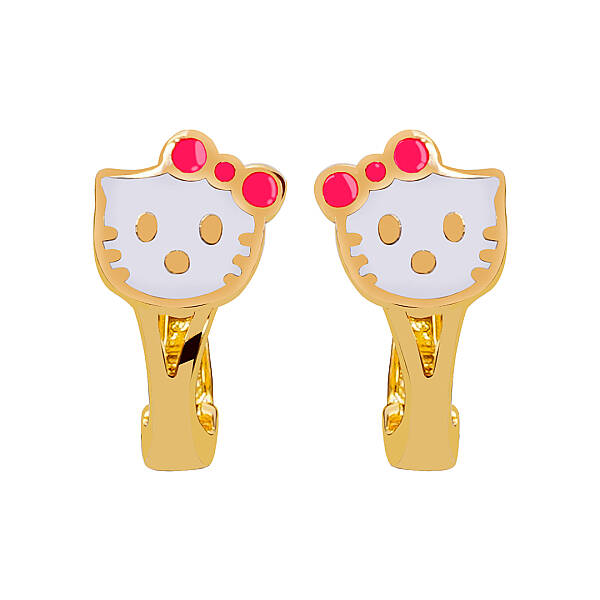 Hello Kitty Altın Çocuk Küpesi - RÜYA KUYUMCULUK