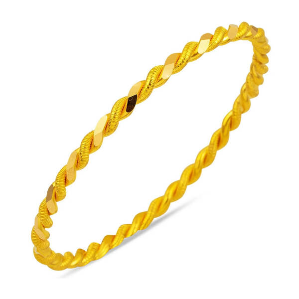 İkili Burma 22 Ayar Altın Bilezik 25 gr. - Rüya Kuyumculuk